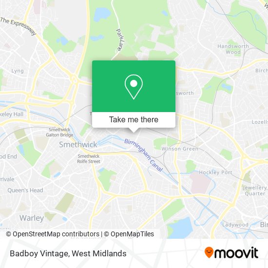 Badboy Vintage map