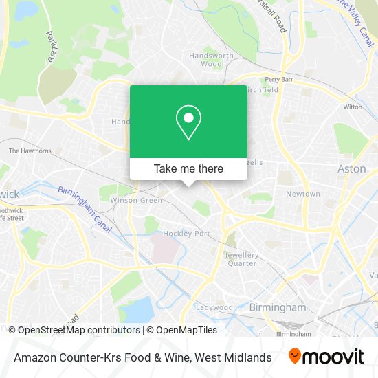 Amazon Counter-Krs Food & Wine map