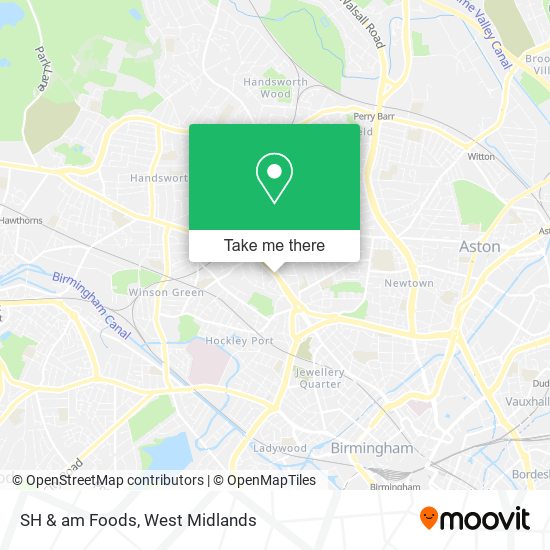 SH & am Foods map
