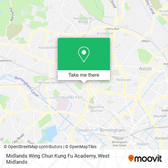 Midlands Wing Chun Kung Fu Academy map