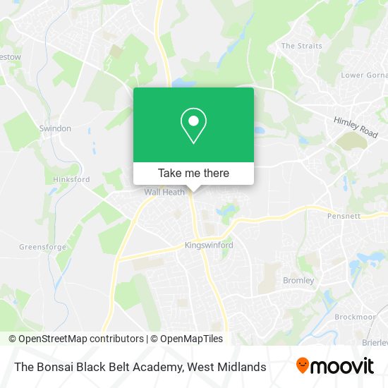 The Bonsai Black Belt Academy map