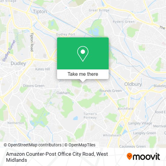 Amazon Counter-Post Office City Road map