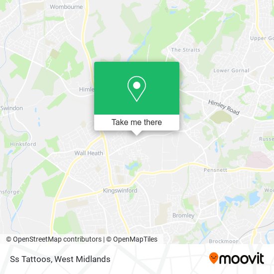 Ss Tattoos map