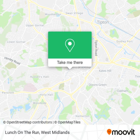 Lunch On The Run map
