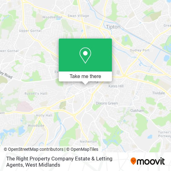 The Right Property Company Estate & Letting Agents map