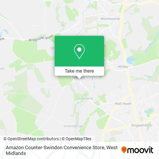 Amazon Counter-Swindon Convenience Store map