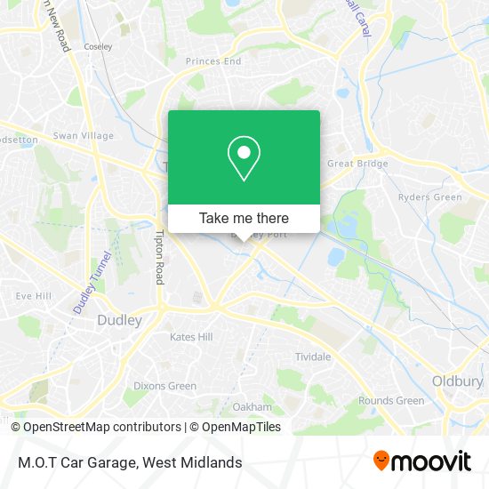 M.O.T Car Garage map