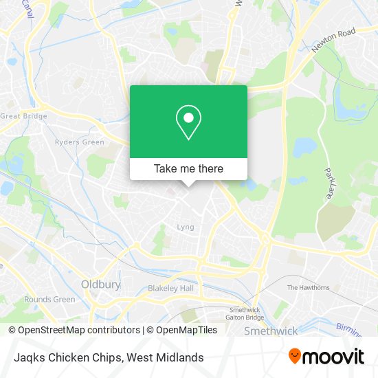 Jaqks Chicken Chips map