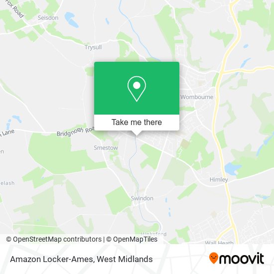 Amazon Locker-Ames map