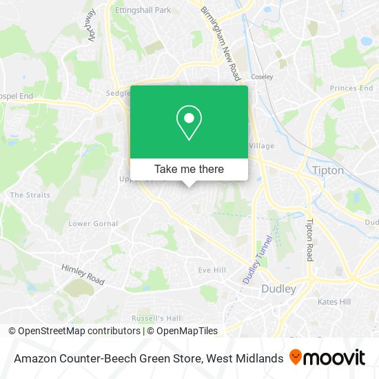 Amazon Counter-Beech Green Store map