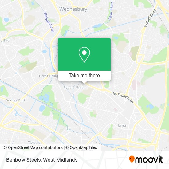 Benbow Steels map