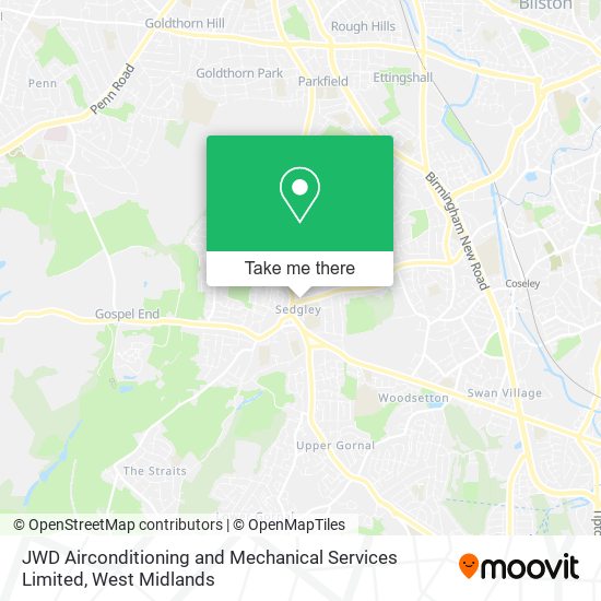 JWD Airconditioning and Mechanical Services Limited map