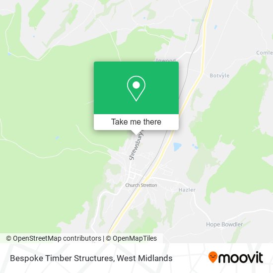 Bespoke Timber Structures map