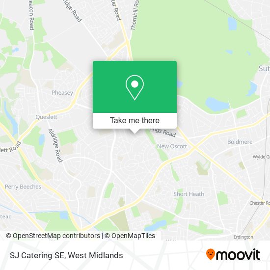 SJ Catering SE map