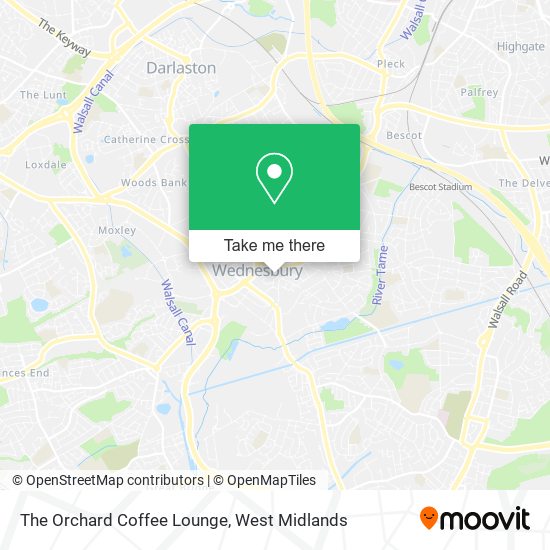 The Orchard Coffee Lounge map