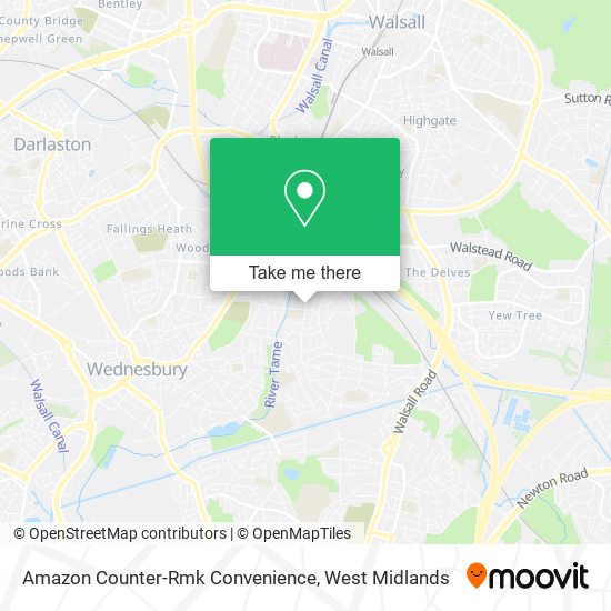 Amazon Counter-Rmk Convenience map
