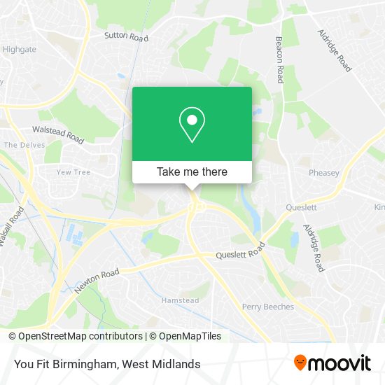 You Fit Birmingham map