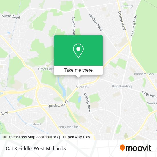 Cat & Fiddle map