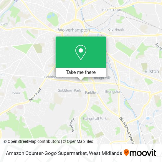 Amazon Counter-Gogo Supermarket map