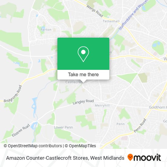 Amazon Counter-Castlecroft Stores map