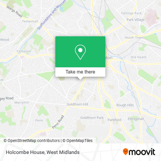 Holcombe House map