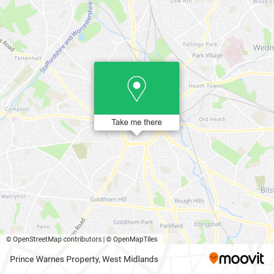 Prince Warnes Property map