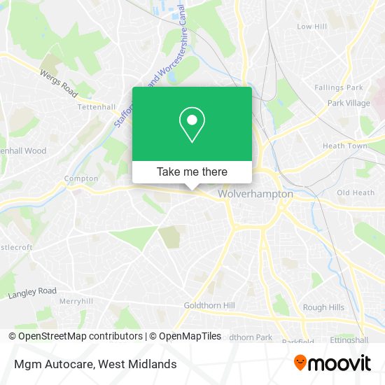 Mgm Autocare map