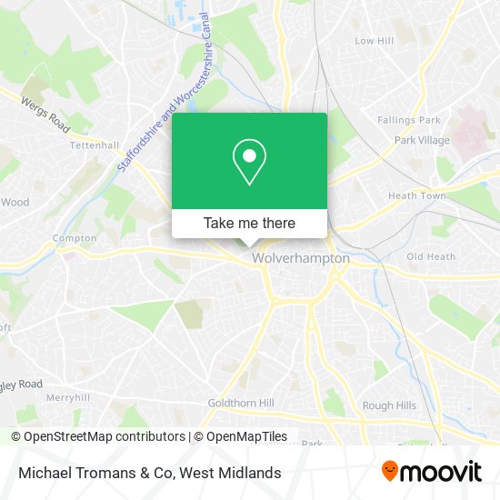Michael Tromans & Co map