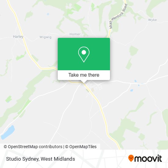 Studio Sydney map
