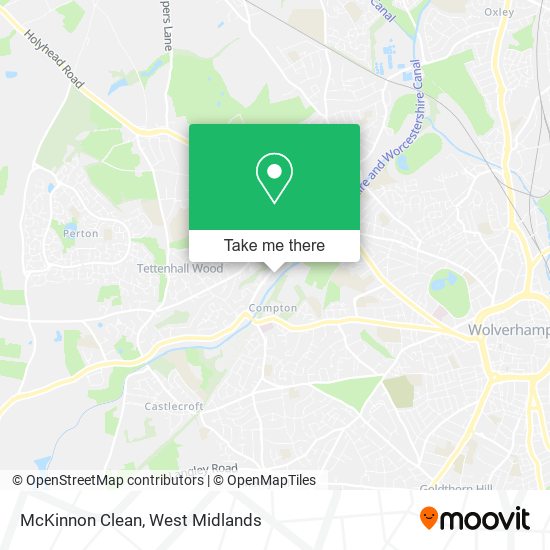 McKinnon Clean map