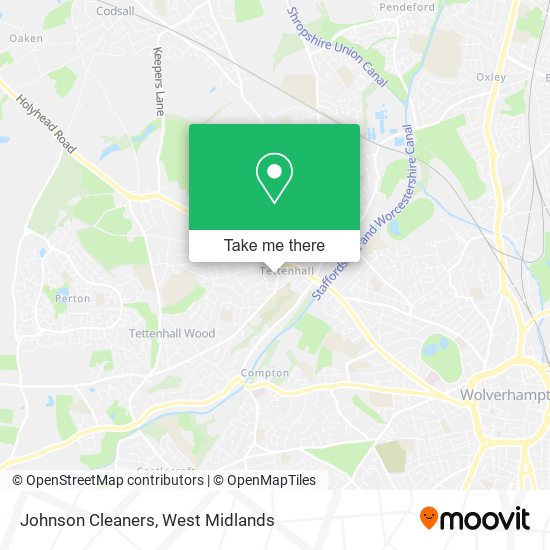 Johnson Cleaners map