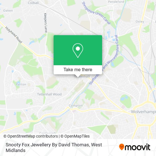 Snooty Fox Jewellery By David Thomas map