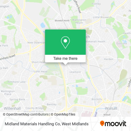 Midland Materials Handling Co map