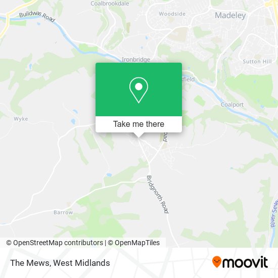 The Mews map