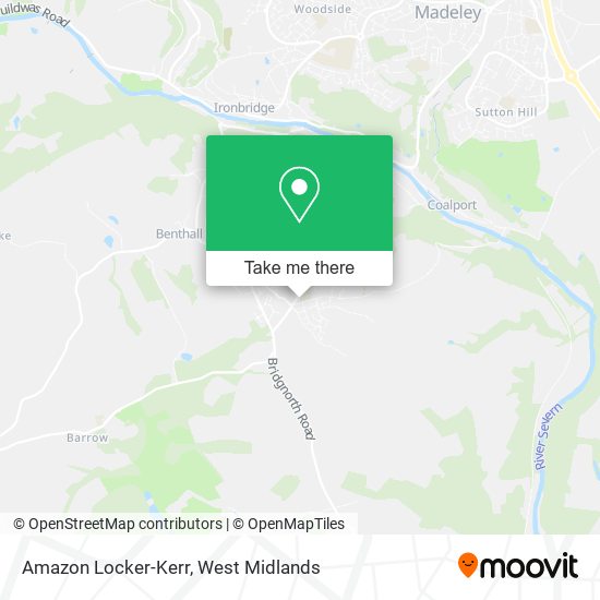 Amazon Locker-Kerr map