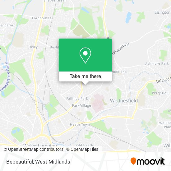 Bebeautiful map