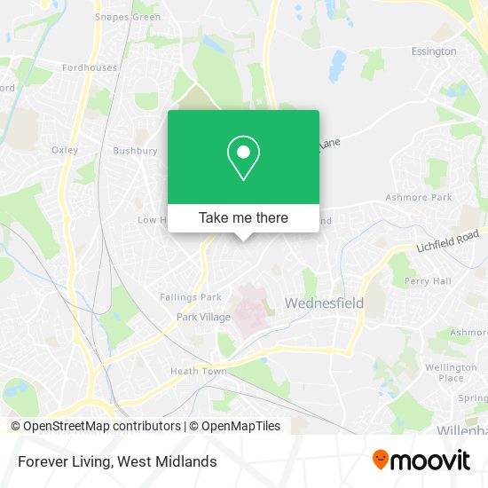 Forever Living map