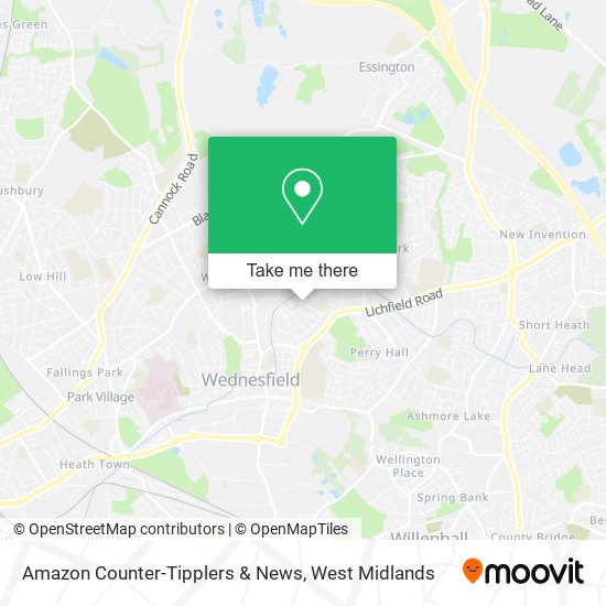 Amazon Counter-Tipplers & News map
