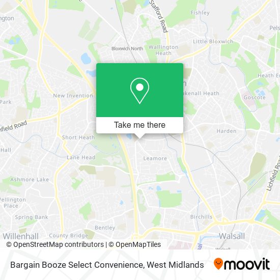 Bargain Booze Select Convenience map