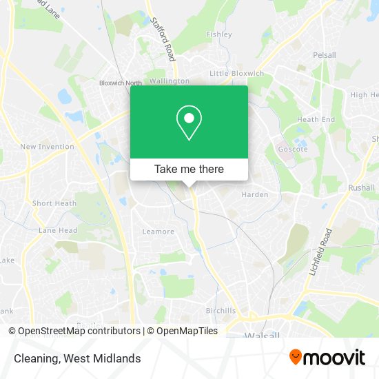 Cleaning map