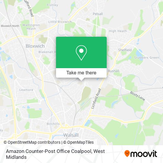 Amazon Counter-Post Office Coalpool map