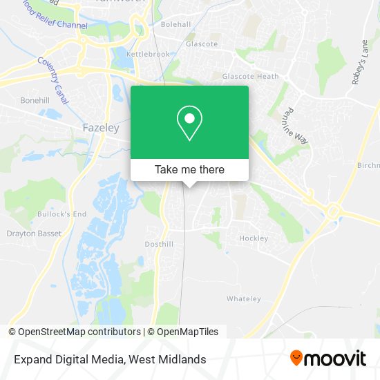 Expand Digital Media map