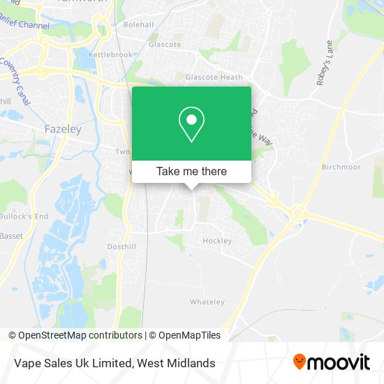 Vape Sales Uk Limited map