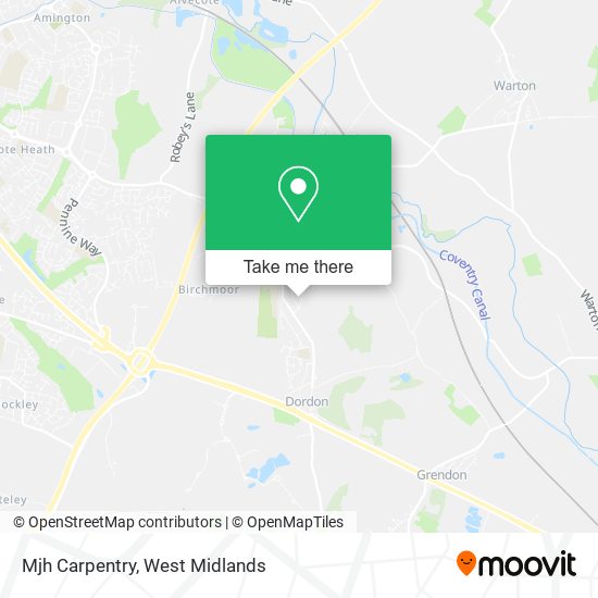 Mjh Carpentry map