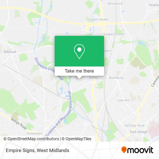 Empire Signs map