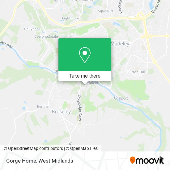 Gorge Home map