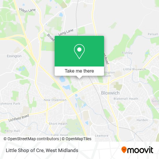 Little Shop of Cre map
