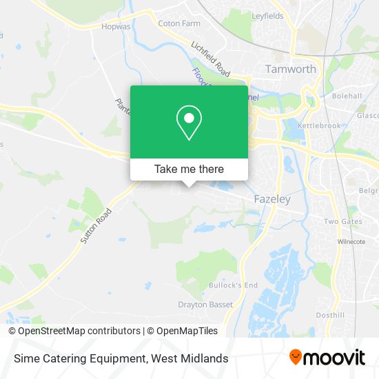 Sime Catering Equipment map