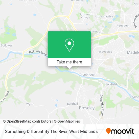 Something Different By The River map
