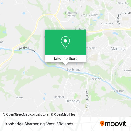 Ironbridge Sharpening map